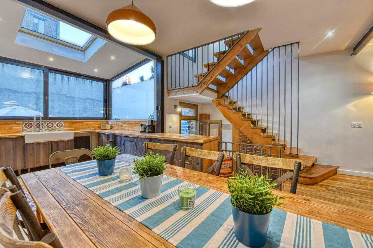 Vila Chic And Vintage House With Garden Saint-Denis  Exteriér fotografie