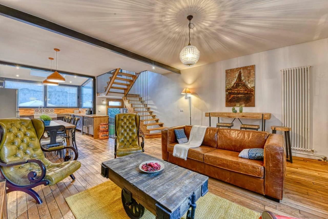 Vila Chic And Vintage House With Garden Saint-Denis  Exteriér fotografie